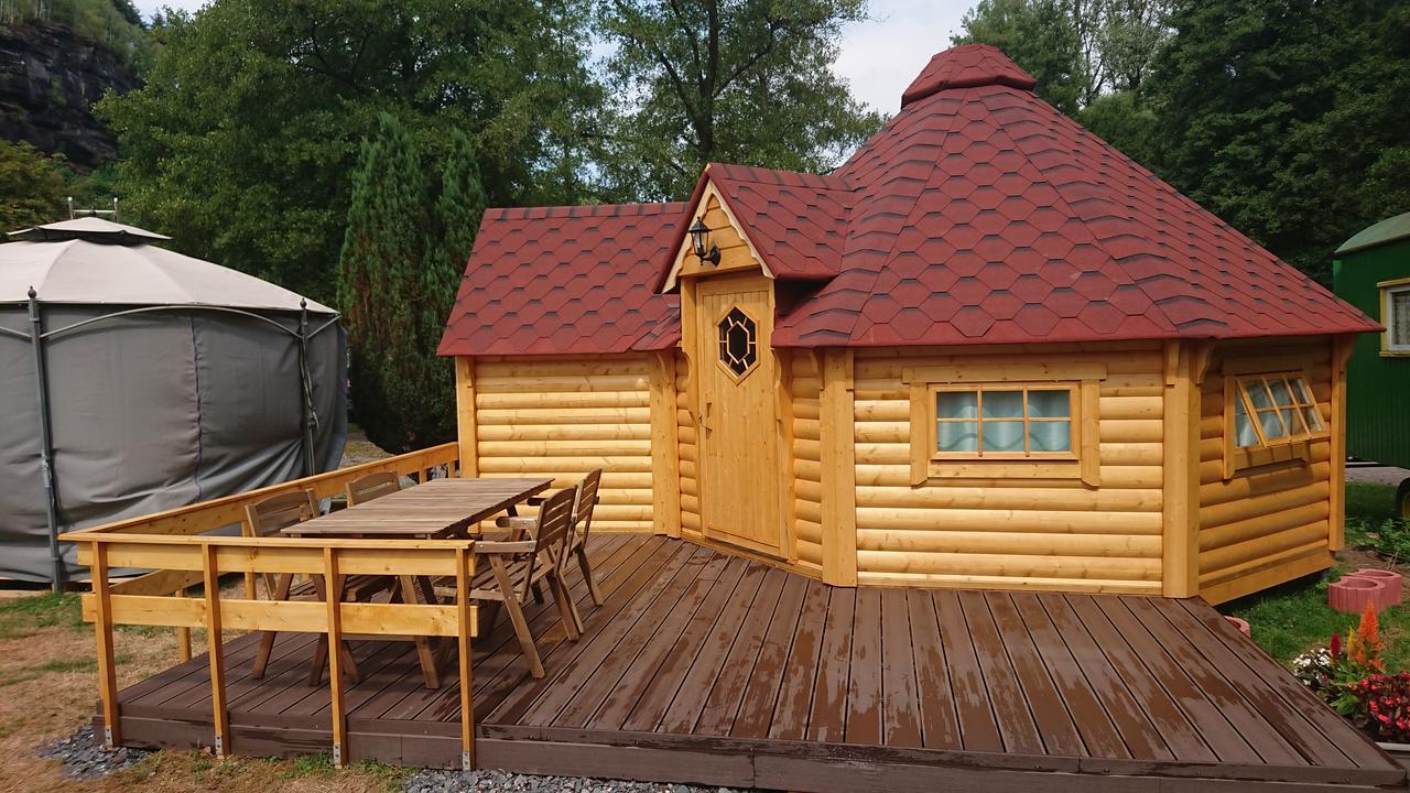 Camping du Plan Incliné Hotel Henridorff Exterior foto